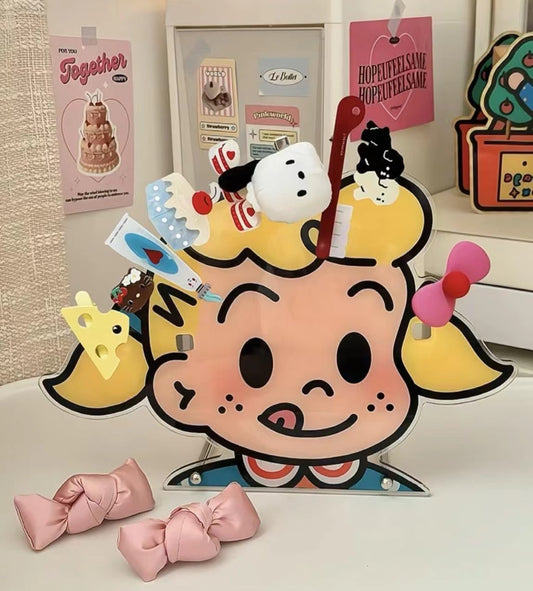 Acrylic Hairpin Organiser Glasses Holder