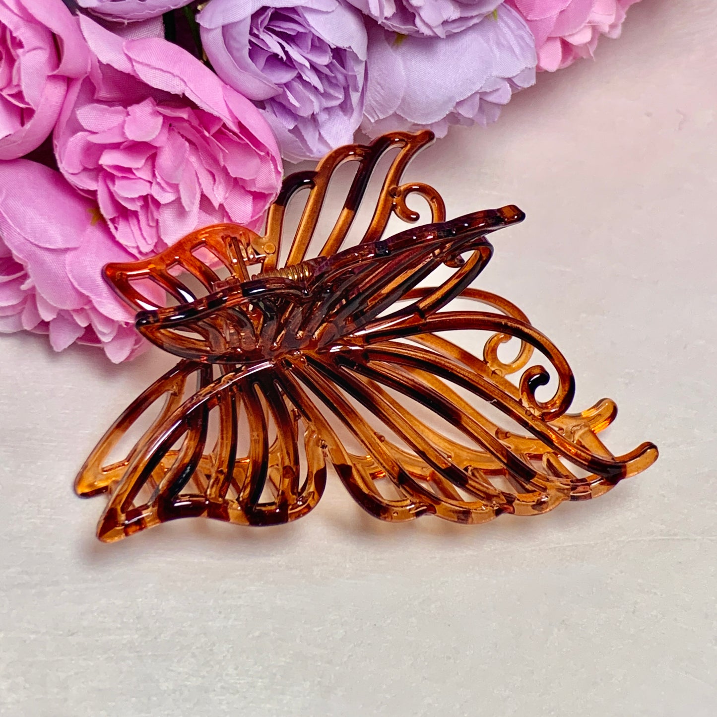 Claw Clip Hollow Butterfly