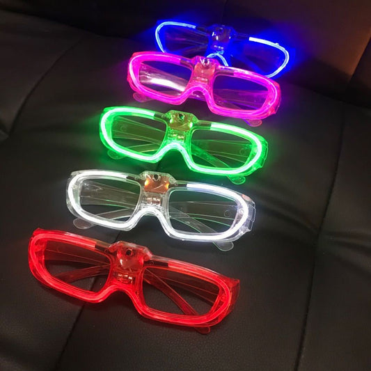 LED Illuminated Flashing Glasses Bouncer Concert Equipment