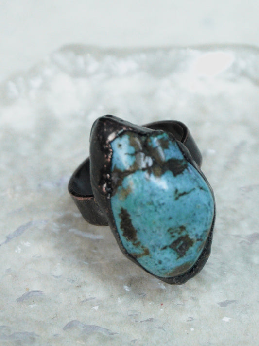 Turquoise stonestones Ring